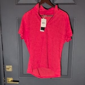 Women's Pink Short Sleeve Top